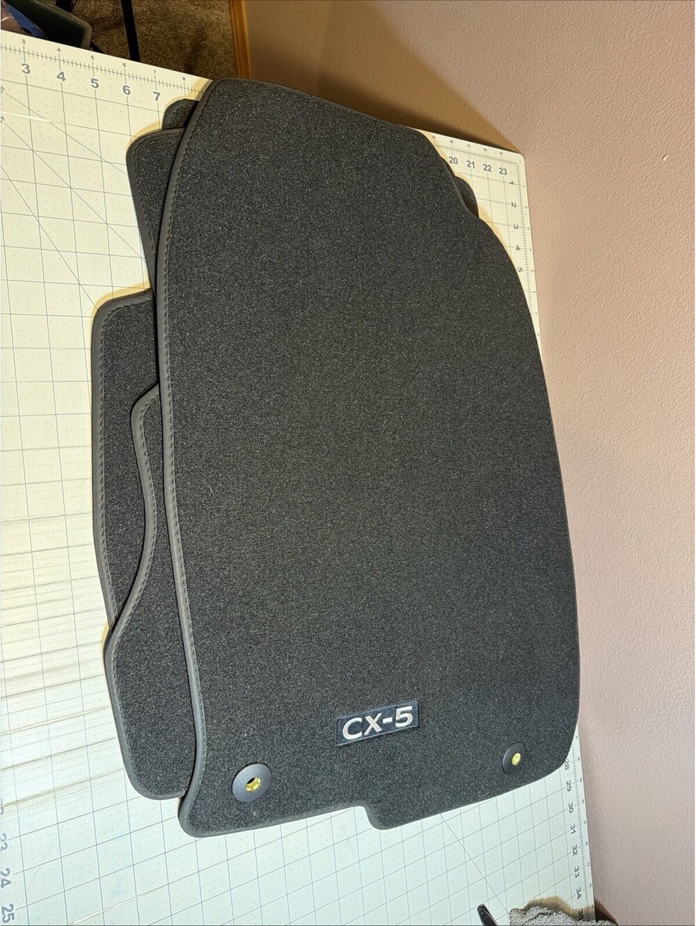 2017-2024 Mazda CX-5 Genuine OEM Black Carpet Floor Mats- 4